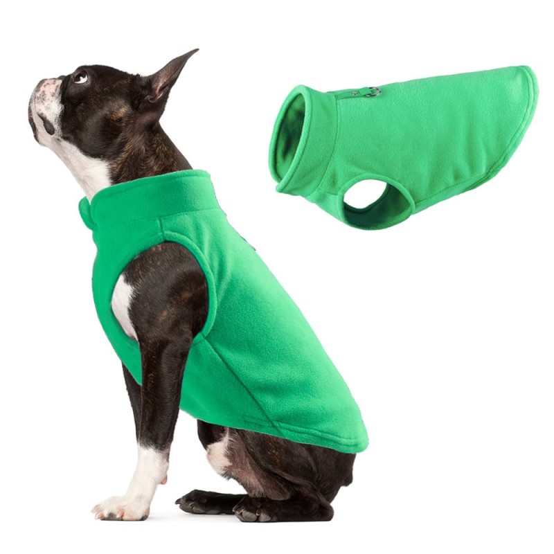 Fleece Dog Vest Soft and Warm Lightweight Jumper