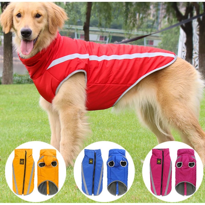 Reflective Warm Dog Winter Jacket 