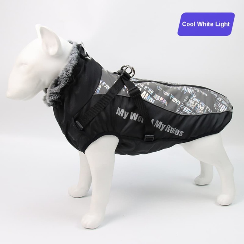 Winter Warm Reflective Light Dog Cloth