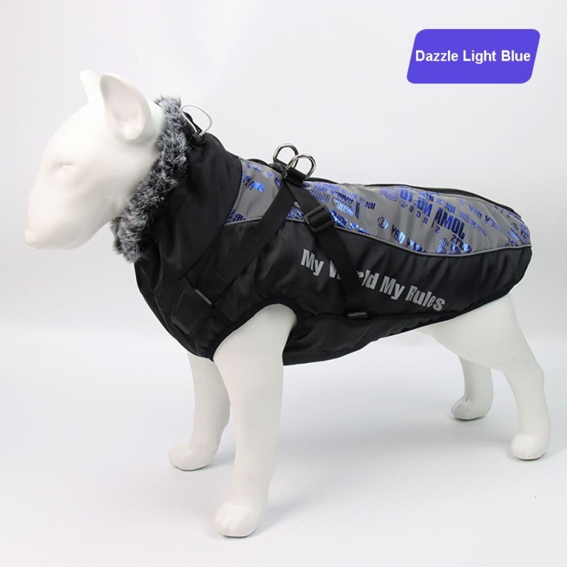 Winter Warm Reflective Light Dog Cloth