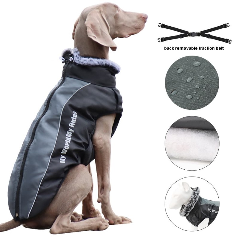 Winter Warm Reflective Light Dog Cloth