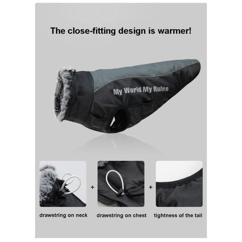 Winter Warm Reflective Light Dog Cloth