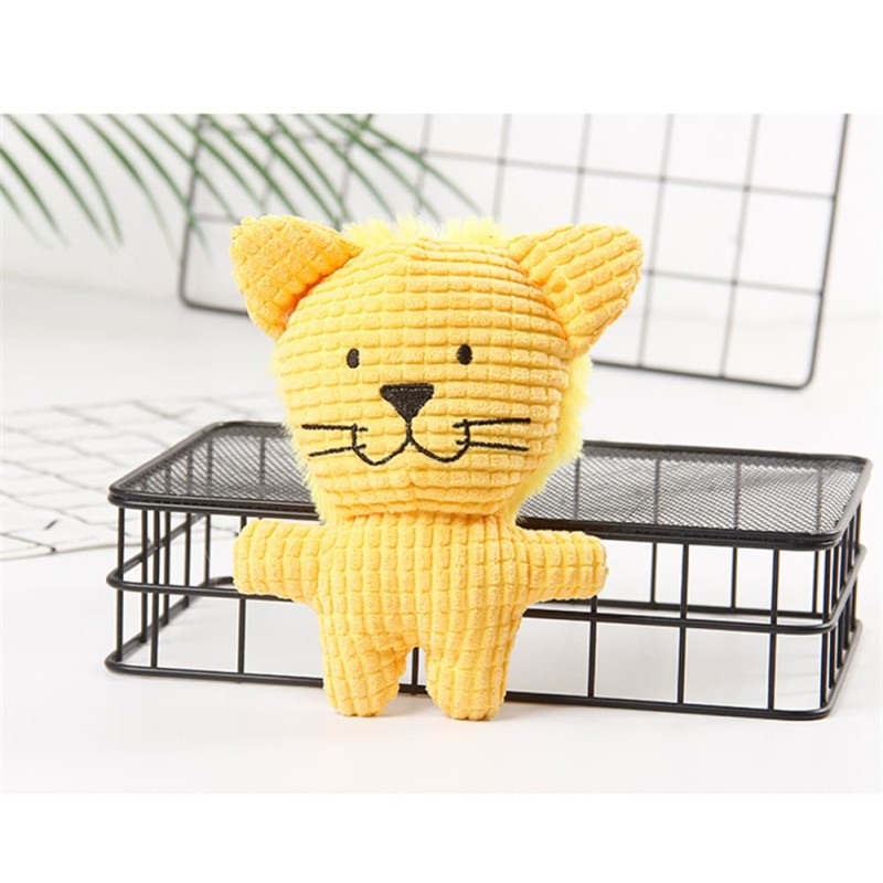 Plush Pet Chew Toys for Small Medium Dogs Squeaky Puppy