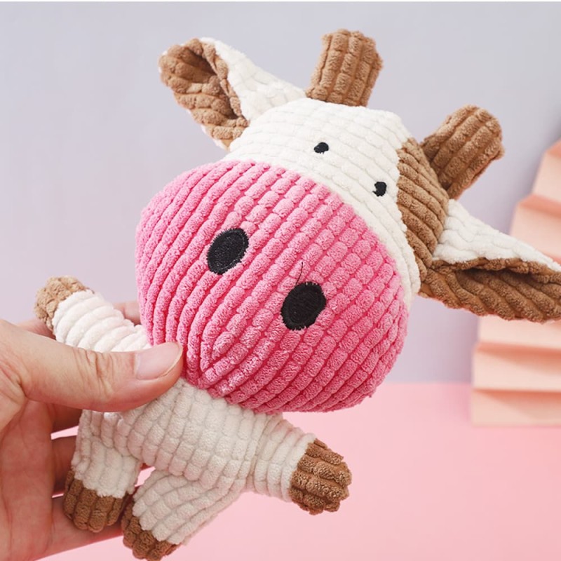 Plush Pet Chew Toys for Small Medium Dogs Squeaky Puppy