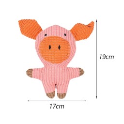 Plush Pet Chew Toys for Small Medium Dogs Squeaky Puppy