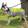 Hooded Dog Raincoat Adjustable Jacket Reflective Waterproof Lightweight