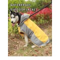 Hooded Dog Raincoat Adjustable Jacket Reflective Waterproof Lightweight