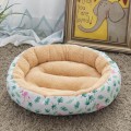 Small Dog Round Pet Beds Multicolor