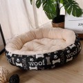 Small Dog Round Pet Beds Multicolor