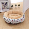 Small Dog Round Pet Beds Multicolor