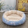 Small Dog Round Pet Beds Multicolor