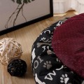 Small Dog Round Pet Beds Multicolor