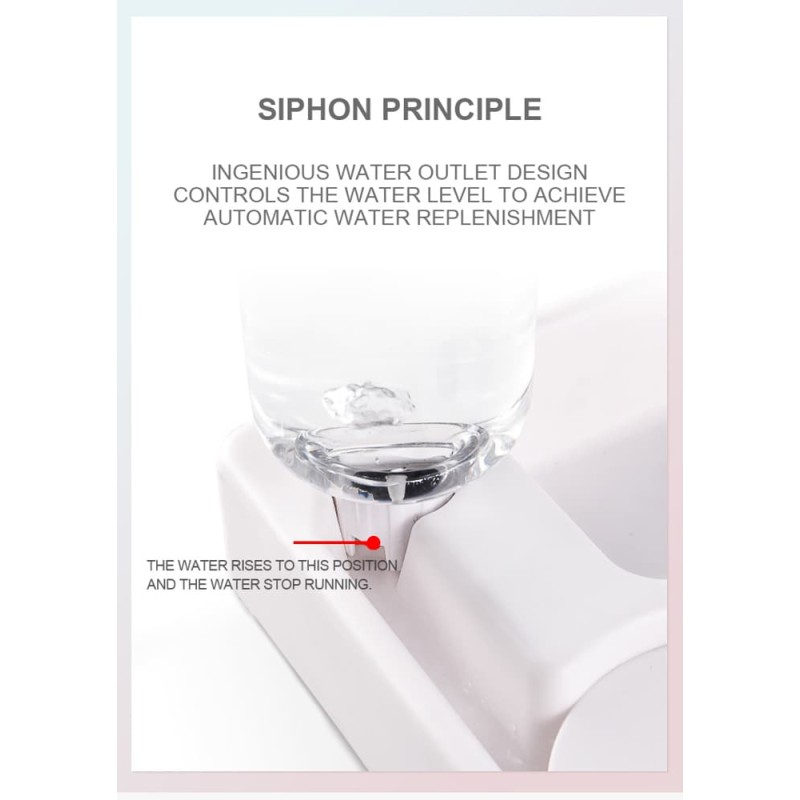 Automatic Dispenser Bottle Bowl Pet Feeder