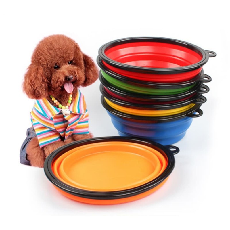 Collapsible Pet Silicone Bowl