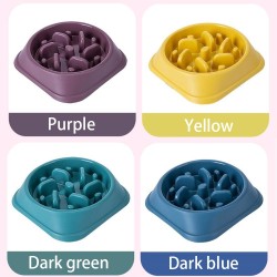 Diet raised Dog Bowl Slow Eat Feeding