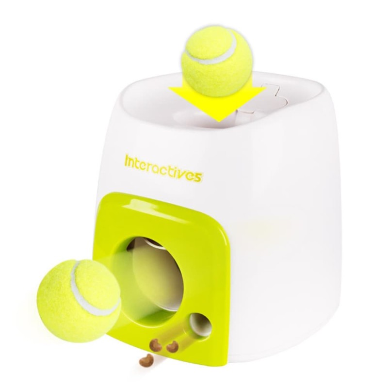 Tennis Food Pet Rewards Machine Training Smart Feeder For Dog