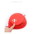 Folding Silicone Portable Dog Bowl