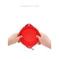 Folding Silicone Portable Dog Bowl