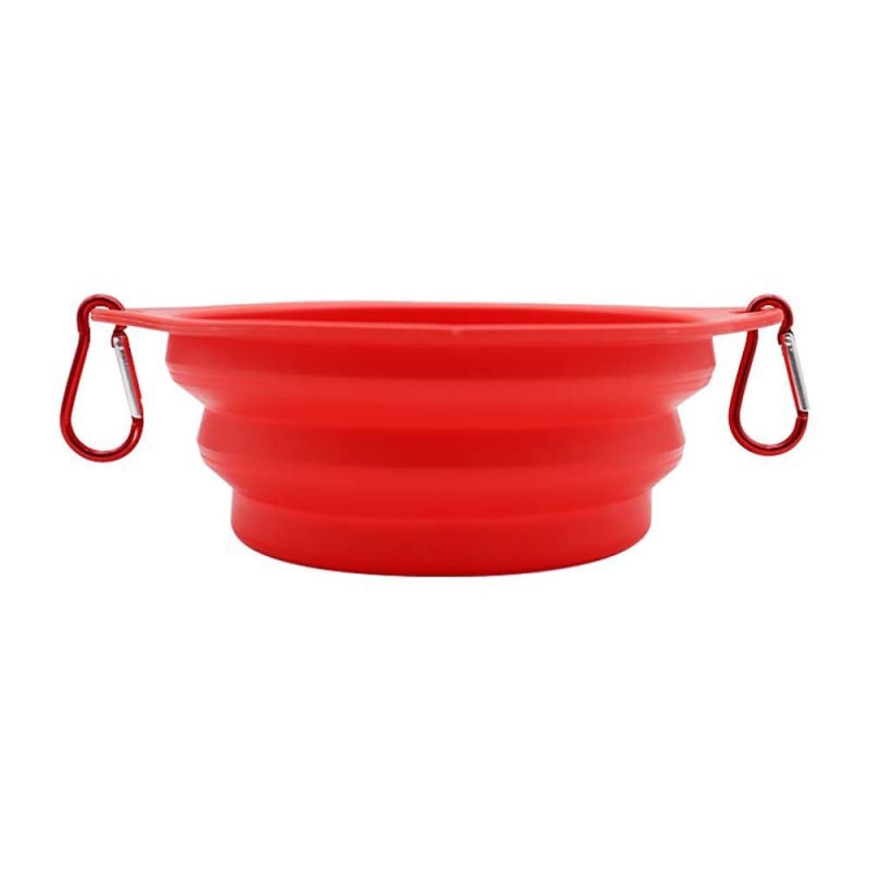 Folding Silicone Portable Dog Bowl