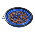 Portable Slow Eat Feeder Dog Water Bowls
