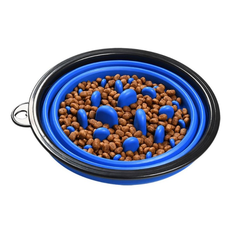 Portable Slow Eat Feeder Dog Water Bowls