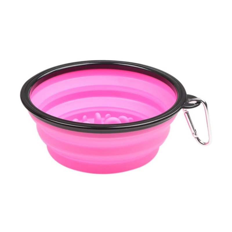 Portable Slow Eat Feeder Dog Water Bowls