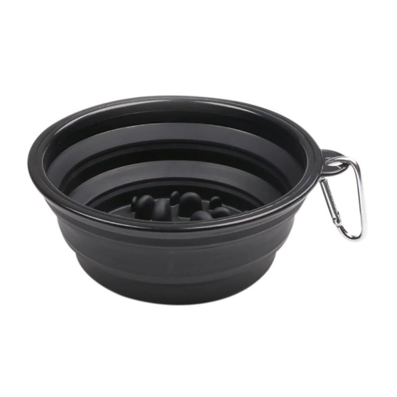 Portable Slow Eat Feeder Dog Water Bowls