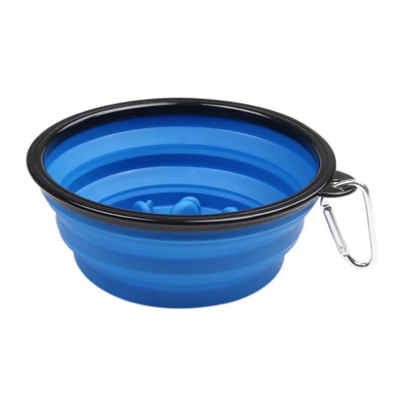 Portable Slow Eat Feeder Dog Water Bowls