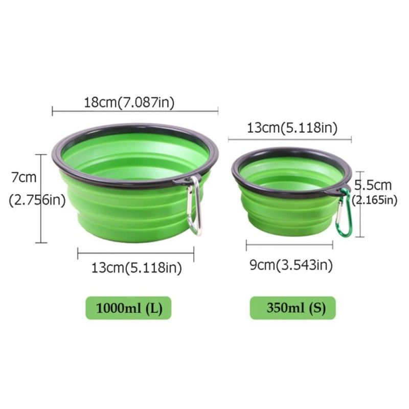 Portable Slow Eat Feeder Dog Water Bowls