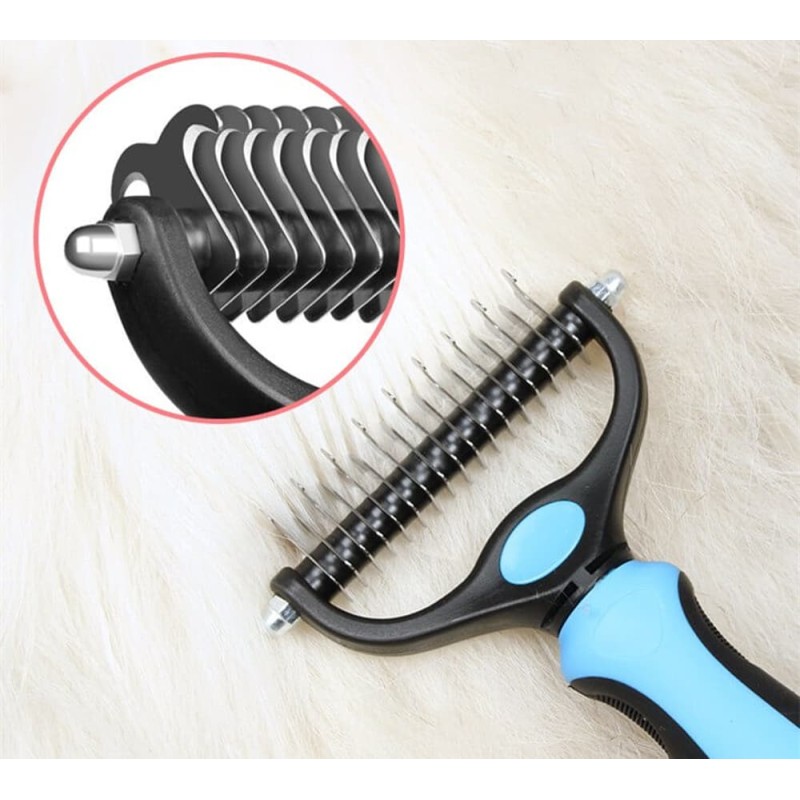 Comb for Removing Pet Hair Fur Dematting Trimmer