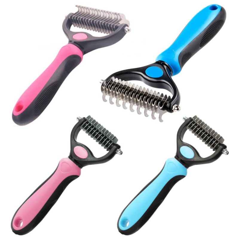 Comb for Removing Pet Hair Fur Dematting Trimmer