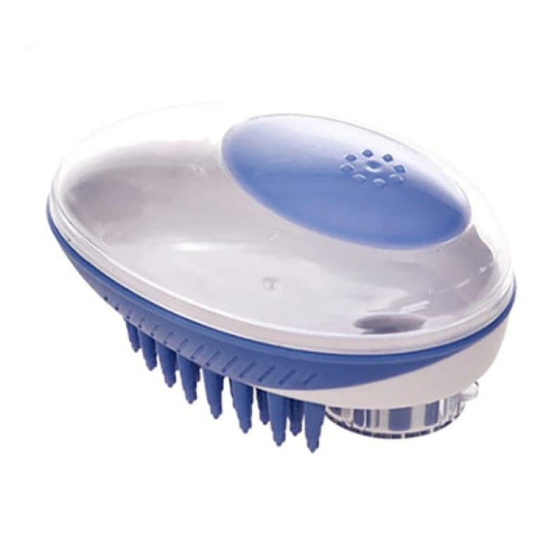Dog Bath Brush and Shampoo Dispenser