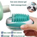 Dog Bath Brush and Shampoo Dispenser