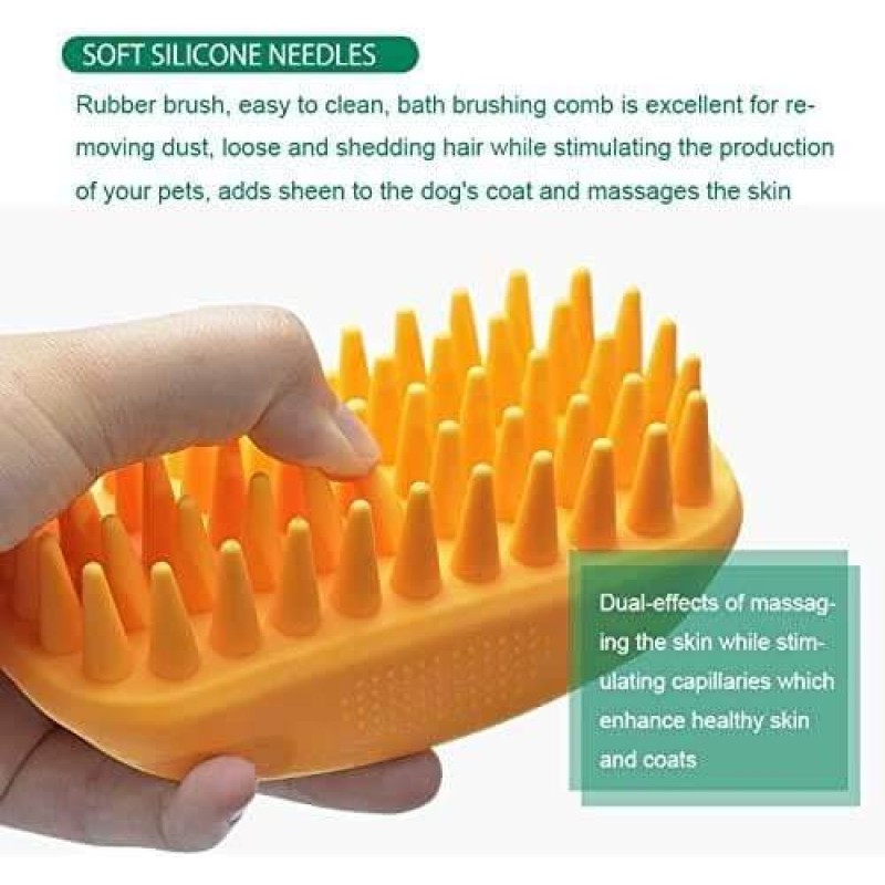 Soft silicone brush