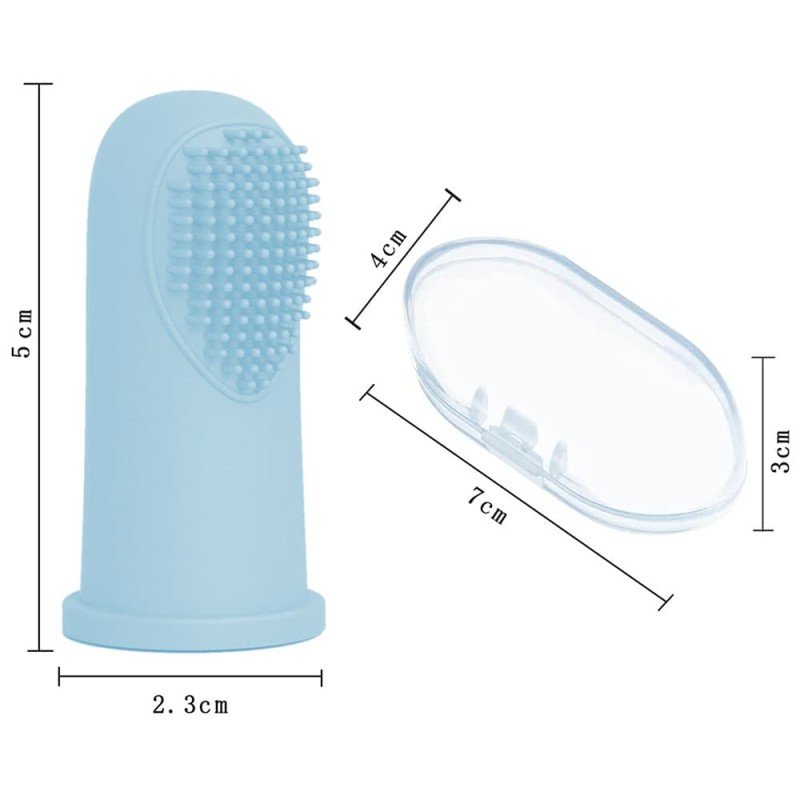 Soft Silicone Pet Finger Toothbrush