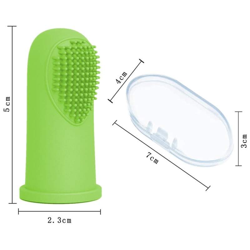 Soft Silicone Pet Finger Toothbrush
