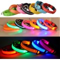 Dog Collar Leads safety harness, flashing lighting up