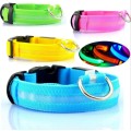 Dog Collar Leads safety harness, flashing lighting up