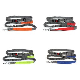 Hands-Free Dog Leash, Reflective Stitches for Training Walking