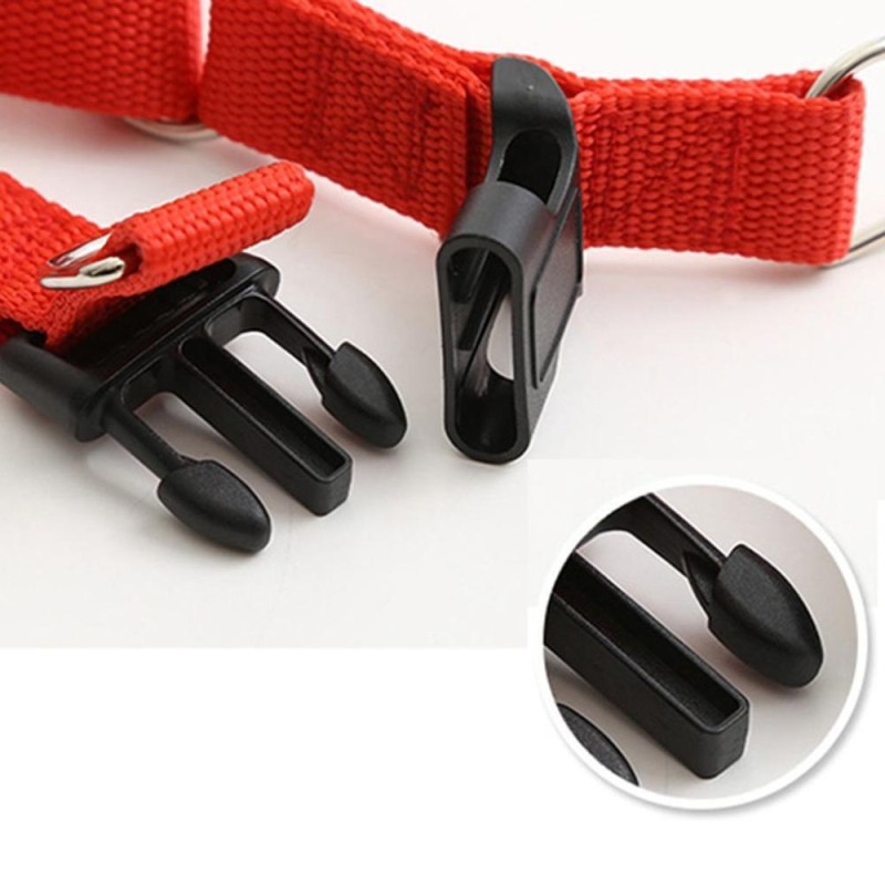 Hand-woven dog rope collar with chest straps