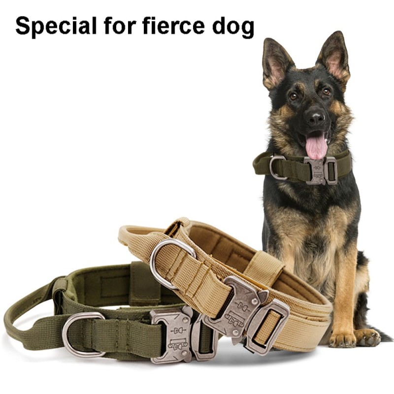 Military Tactical Dog Collar Leash