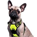 No-Pull Pet Harness with 2 Leash Clips Adjustable Soft Padded