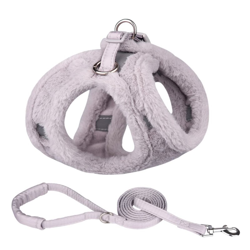 Plush Winter Warm Dog Harness