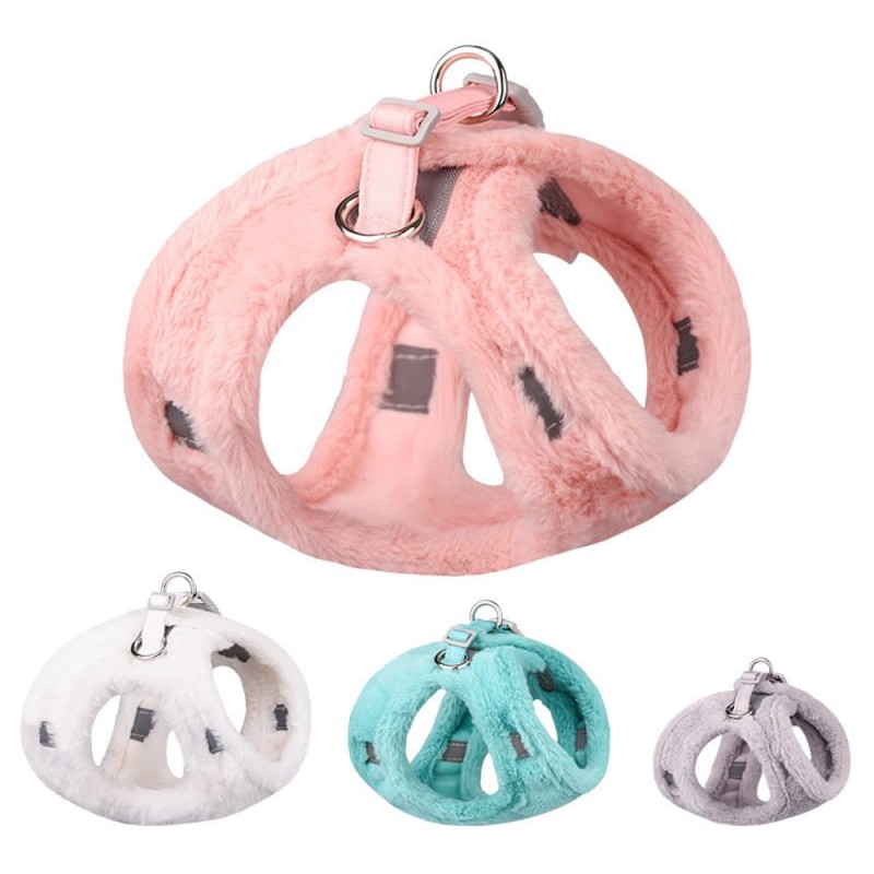 Plush Winter Warm Dog Harness