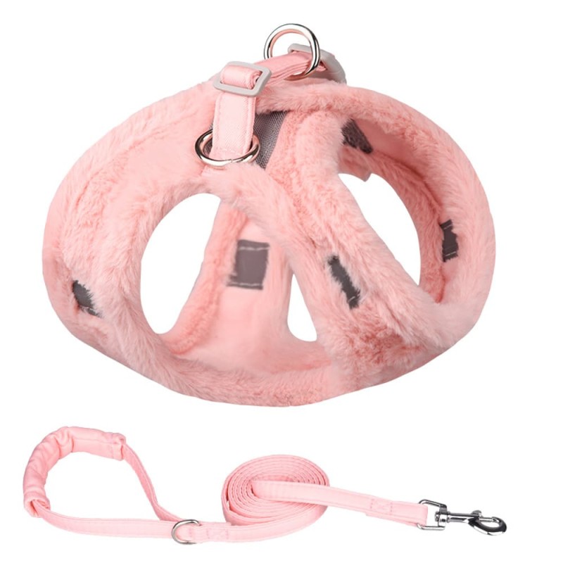Plush Winter Warm Dog Harness