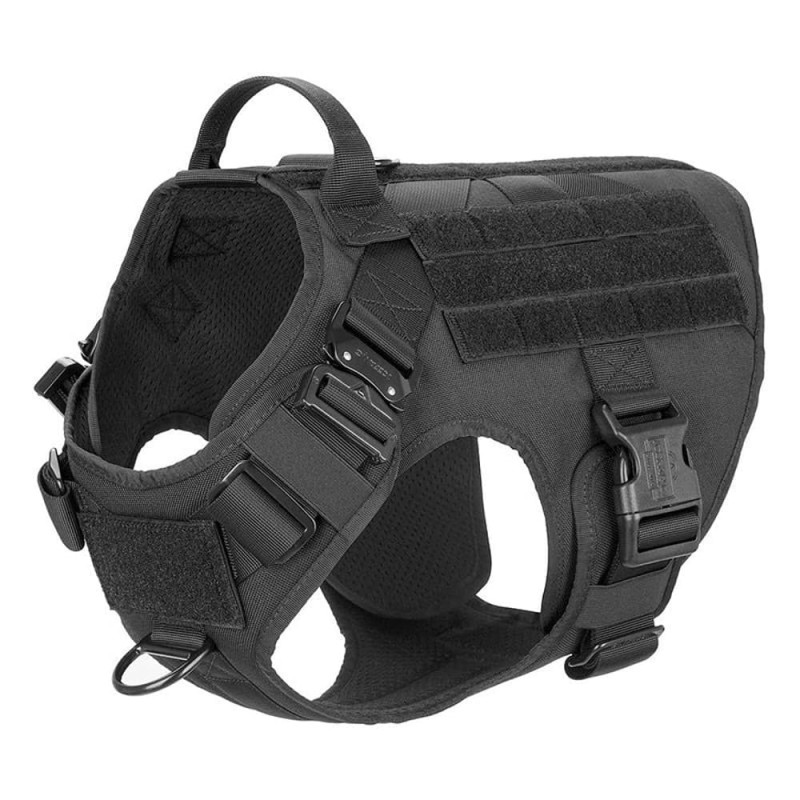 Military Large Dog Harness Pet German Schepper Training Vest