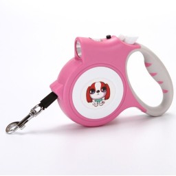 Automatic Retractable Leash With Flashlight for Dog