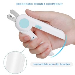Dog Nail Clippers and Trimmers with LED Light