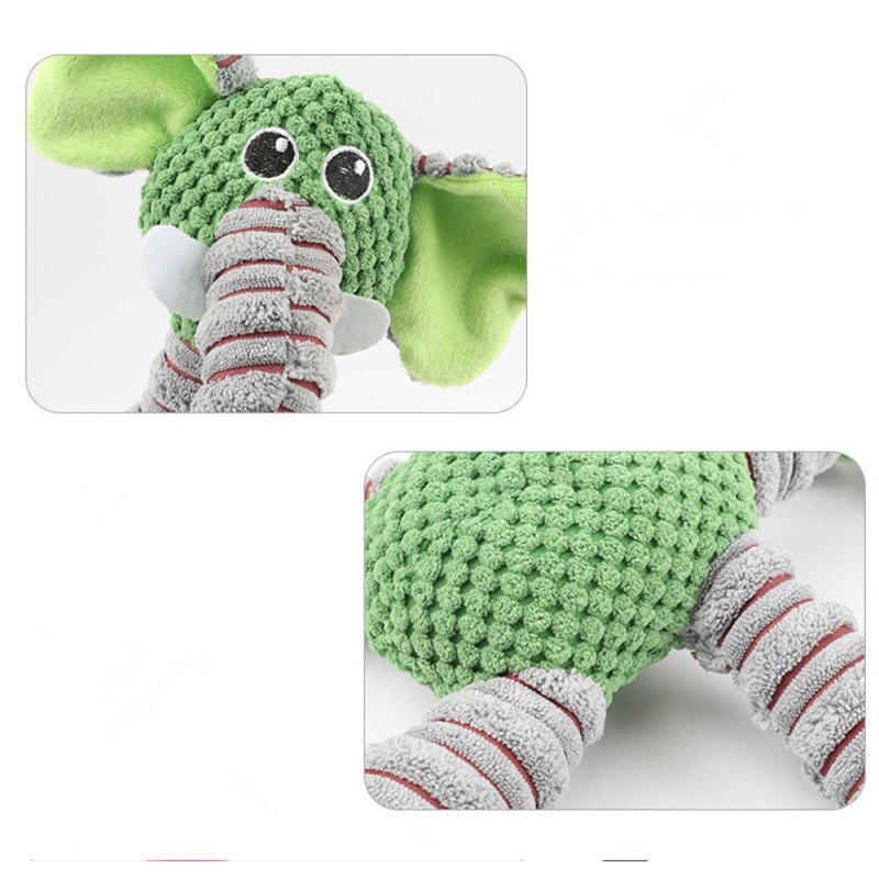 Dog Toys Squeaky Cleaning Tooth