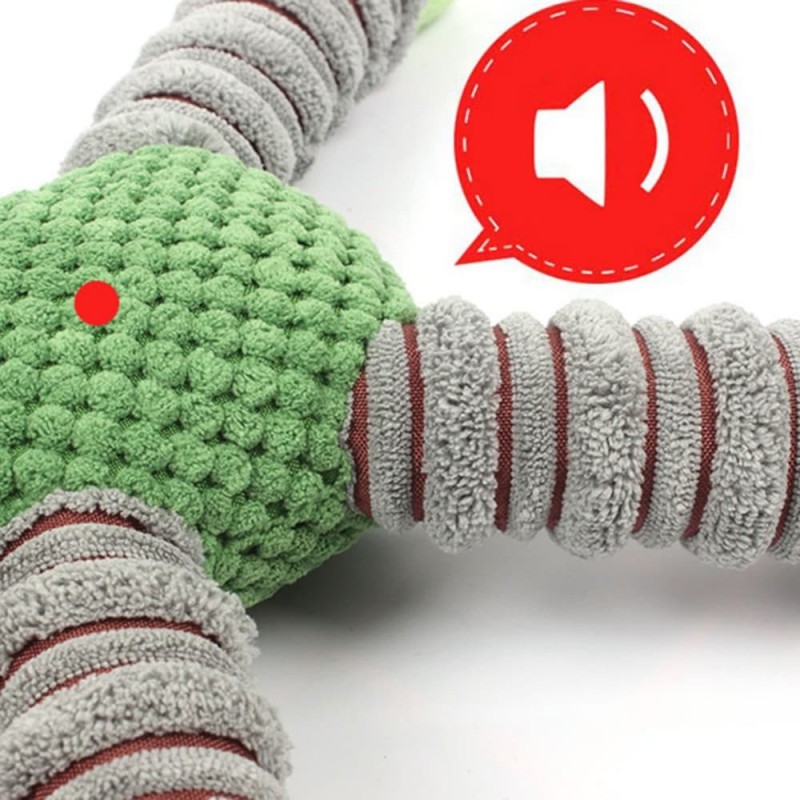 Dog Toys Squeaky Cleaning Tooth